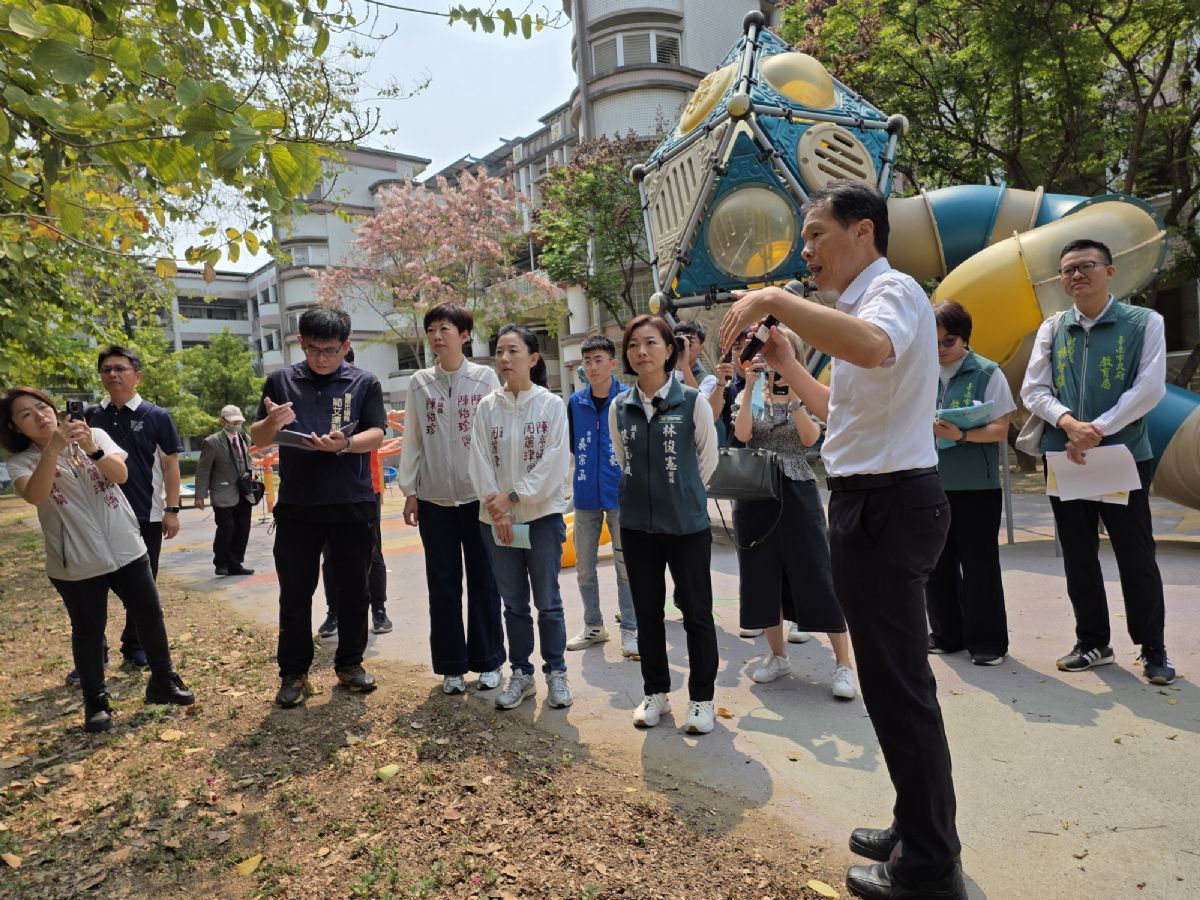 民政教育委員會勘查「視察東區復興國民小學中央廚房運作情形」