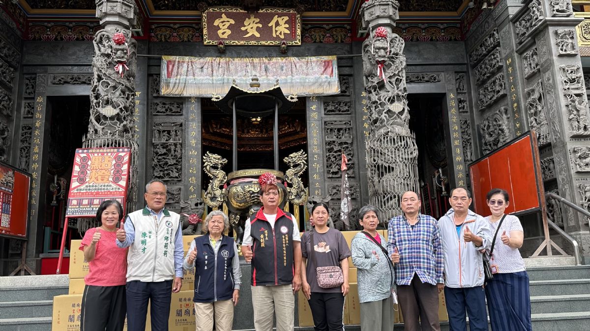 議長邱莉莉-母親節前夕傳佳話，保安宮與議長服務處共同關懷弱勢