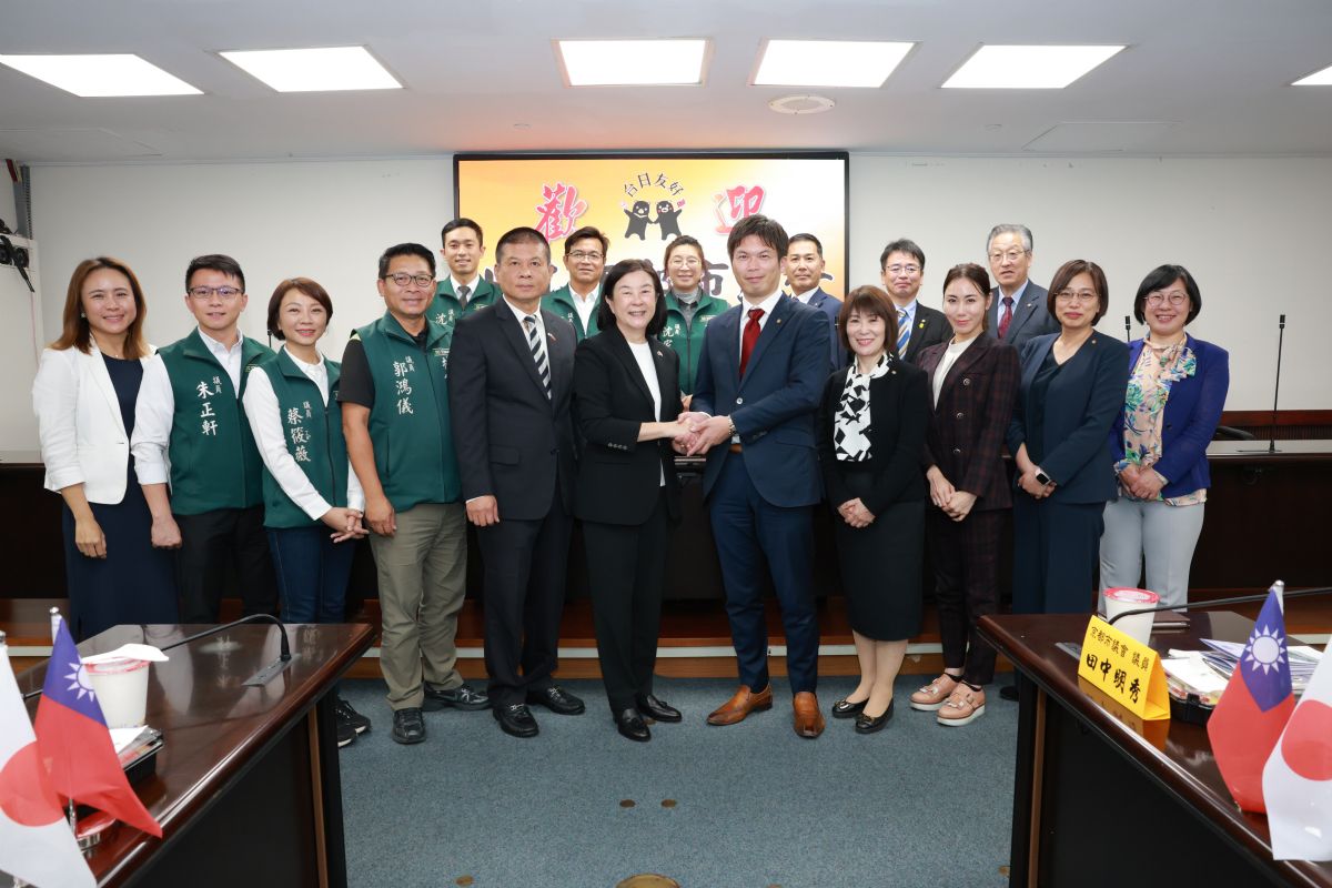 姐妹會京都市議會訪團拜會 深化交流共話合作