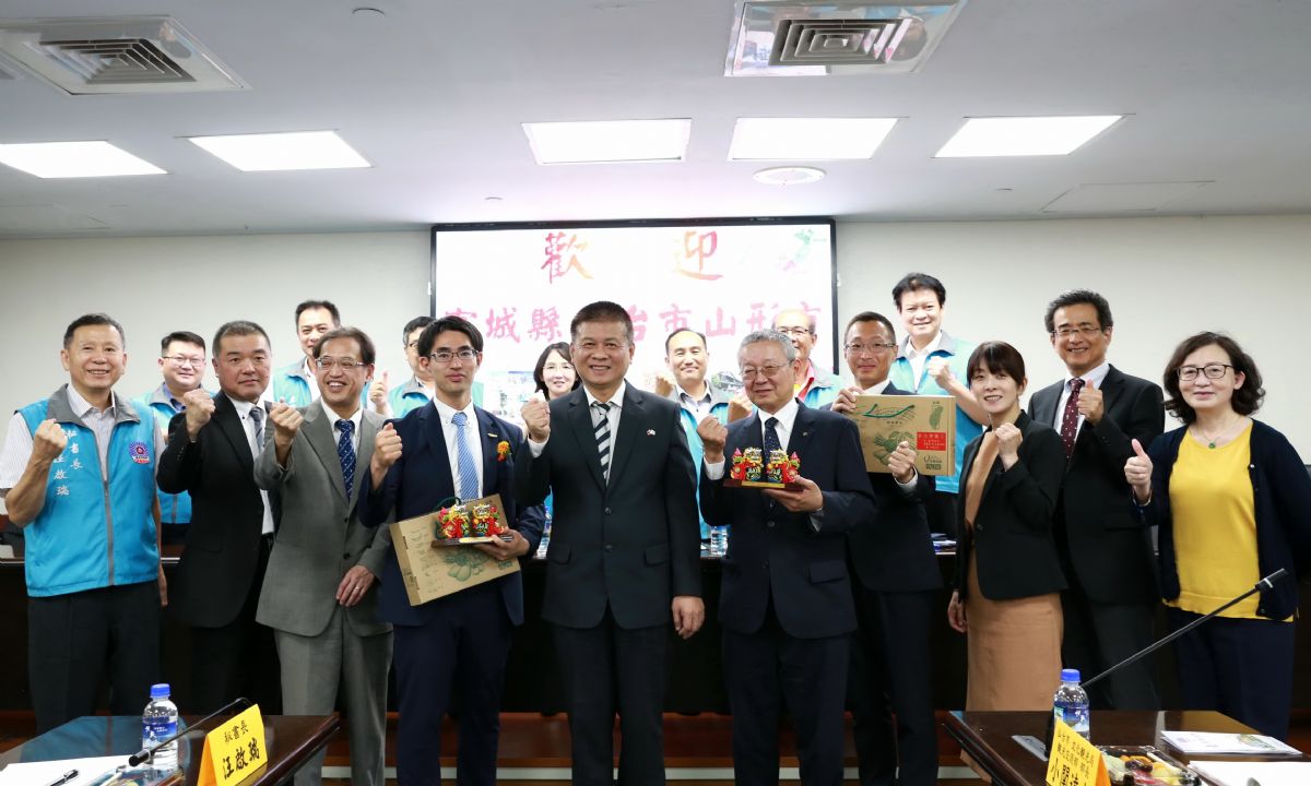 日本仙台及山形市參訪團拜會