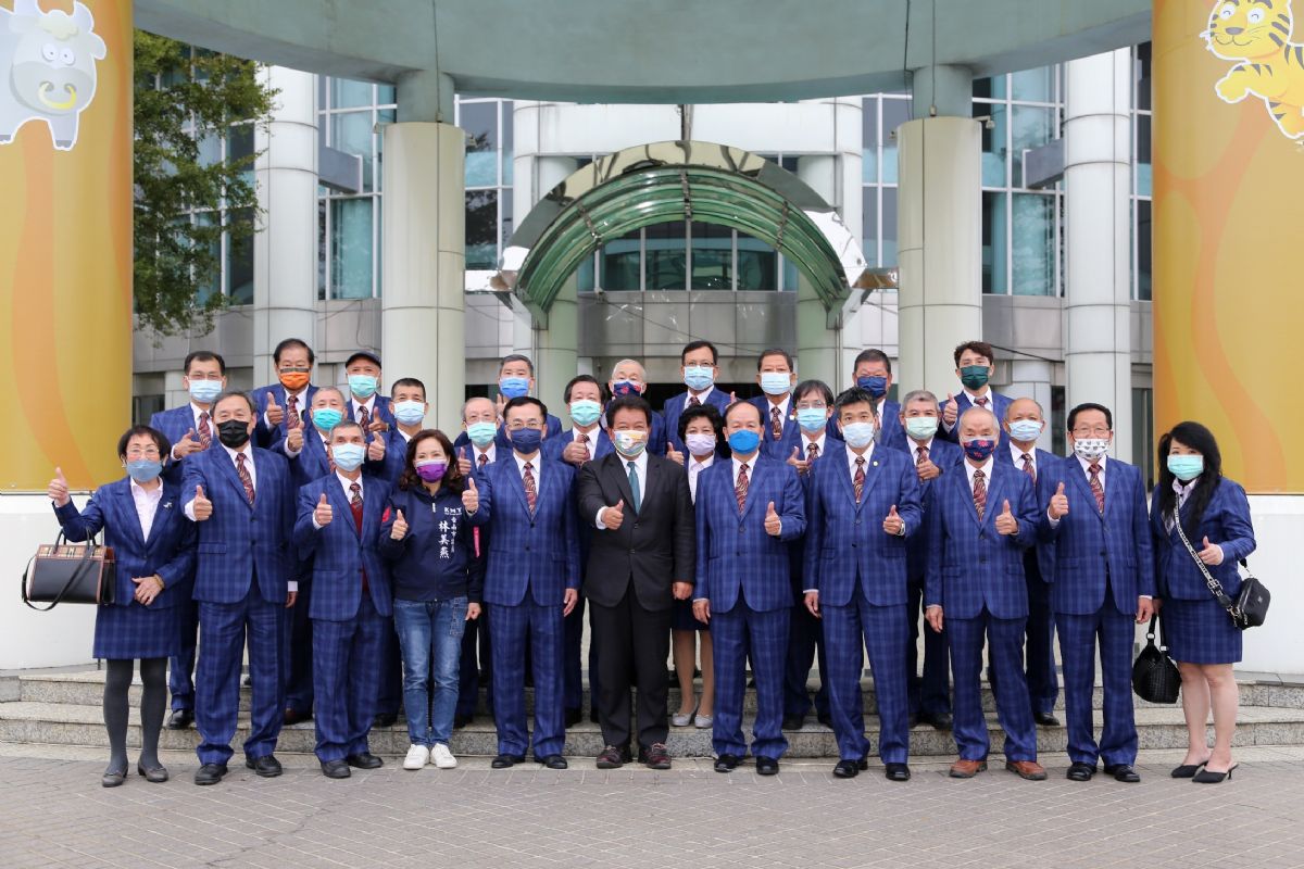 台南市總工會來訪 郭信良議長大談議會轉變