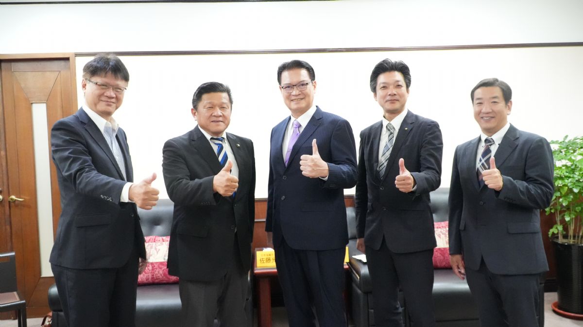 海港城市牽起友誼橋梁 塩竈市長拜會臺南市議會