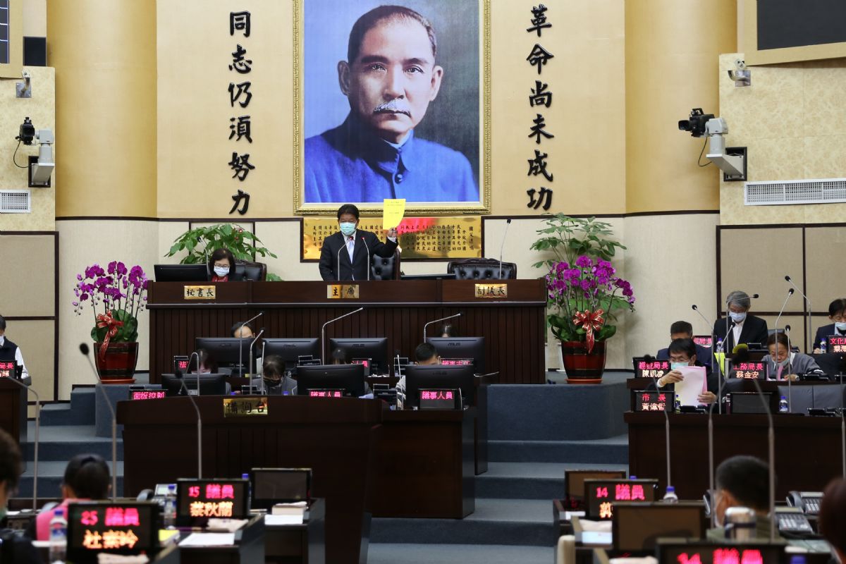 第6次臨時會續審議110年度本市總預算暨附屬單位預算案