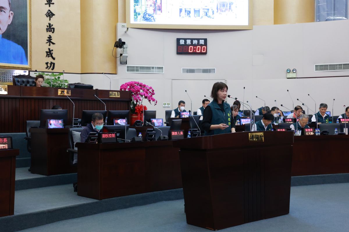 市議會專案報告討論本市歷史文化場域經理平台設置自治條例草案