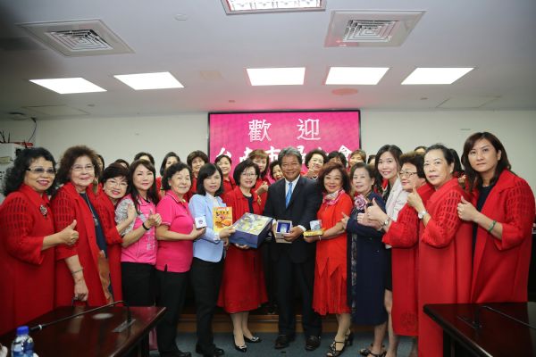 臺南市婦女會參訪議會 郭信良議長肯定婦女會長期熱心公益