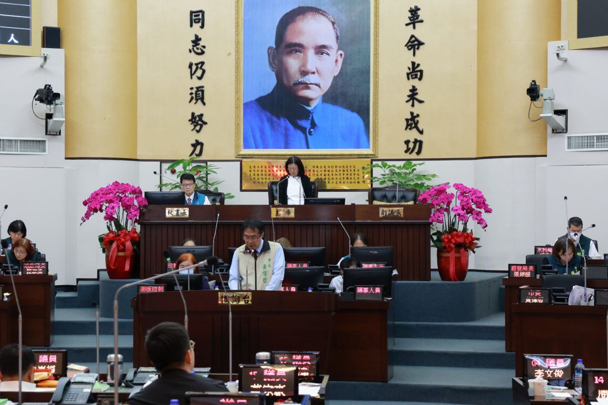 臺南市議會定期會開議，3專案報告探討土石方、亞太棒球場