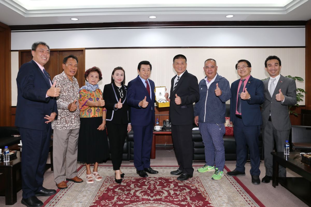 泰國文化部顧問團主席郭立勝博士來訪 林志展副議長接見