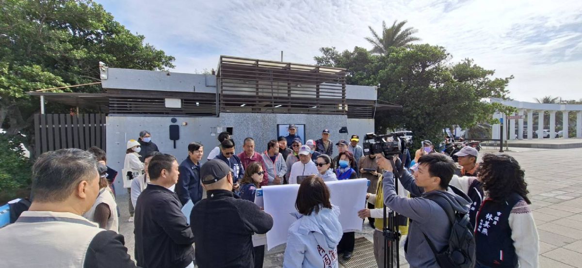 建設委員會勘查黃金海岸船屋周邊設施