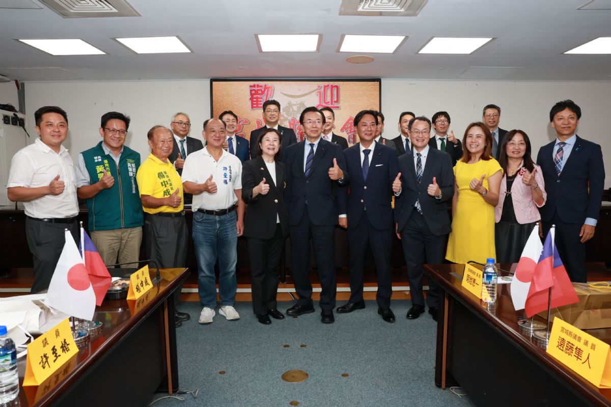 深化台日教育交流 宮城縣議會拜會南市議會