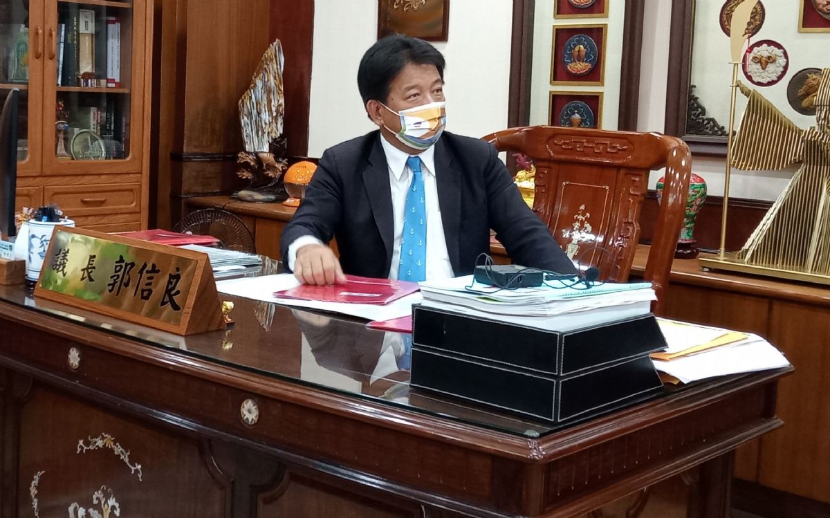 郭信良議長-共同揪出綠電蟑螂 要求檢調介入調查
