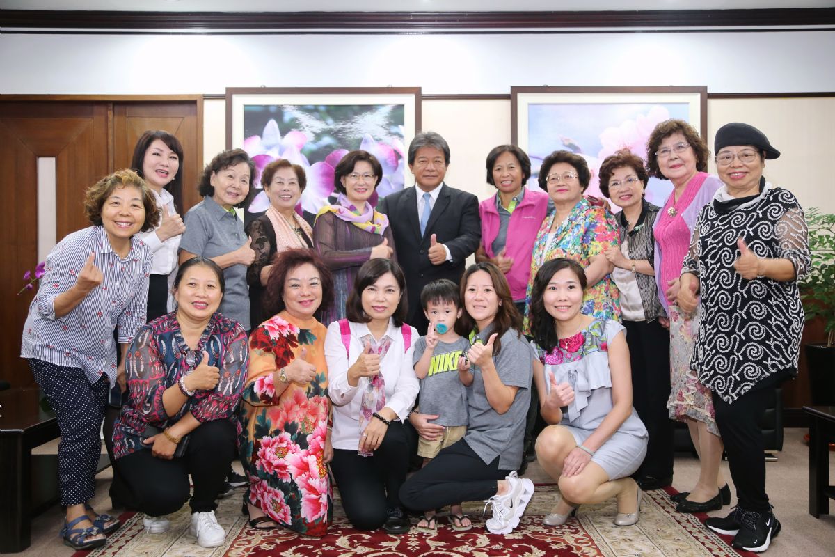 台南市婦女會拜會