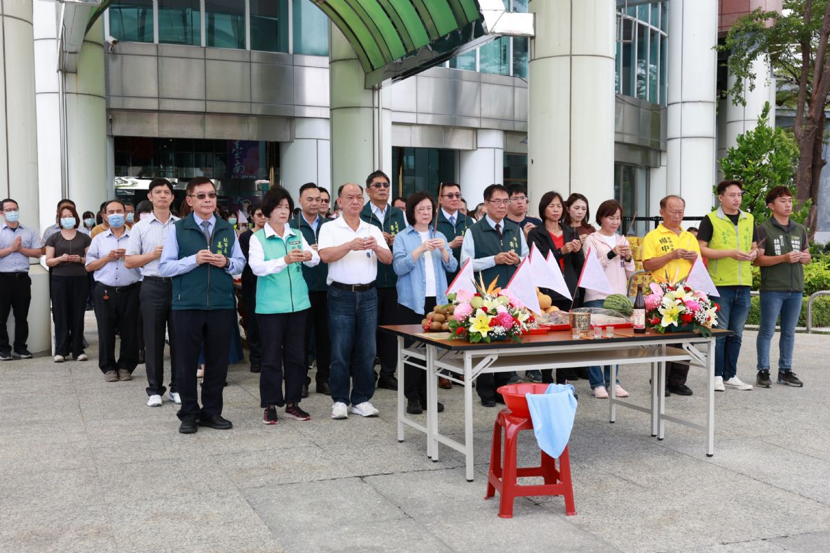 南市議會中元普渡祈福　祈願臺南風調雨順、四時無災