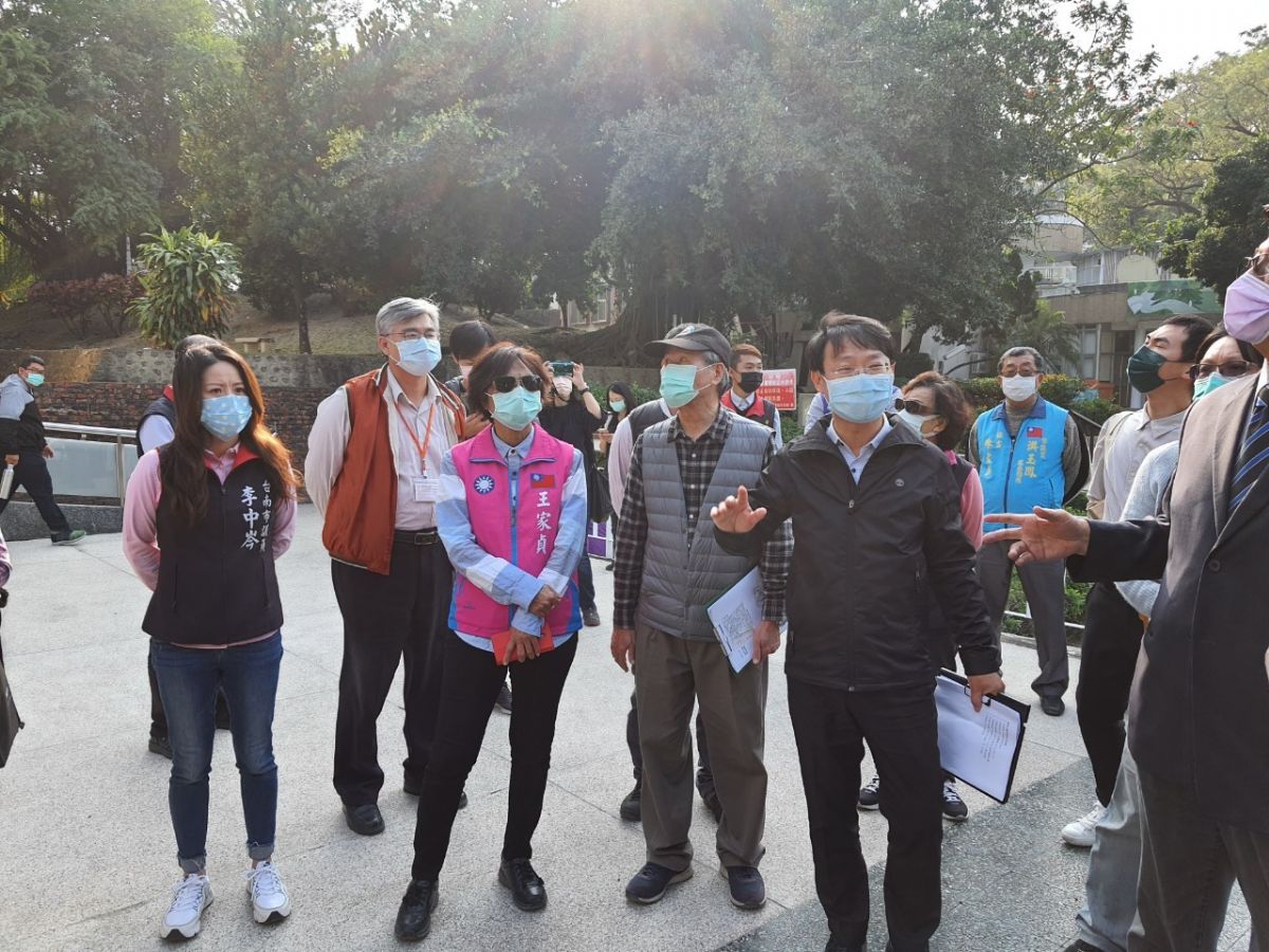 國民黨團-國父銅像重回半世紀台南議會議決的地點中山公園，台南藍軍努力中