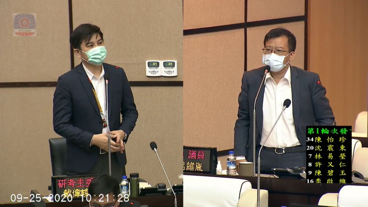 議員呂維胤質詢