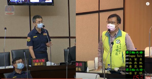 議員呂維胤-市議員呂維胤要求道路限速應因地制宜