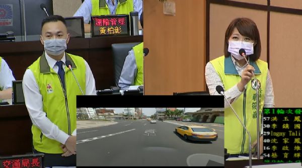 蔡筱薇議員-火車站前圓環交通亂象、海安地下街道活化兩大交通問題應盡速解決