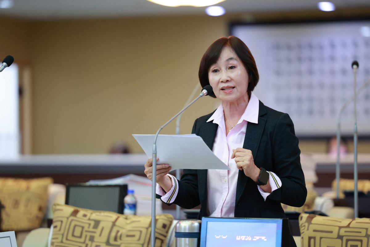 議員黃麗招自由發言-催生安南區游泳池