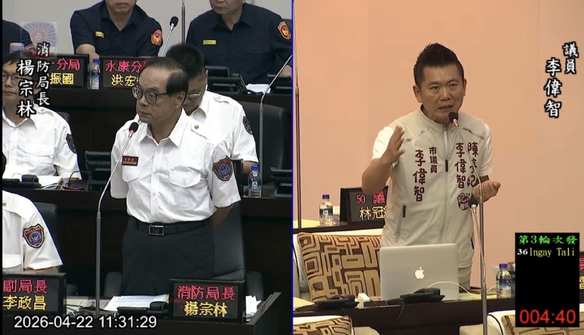 議員李偉智-籲消防局轉被動為主動，強化義消裝備汰換保障安全