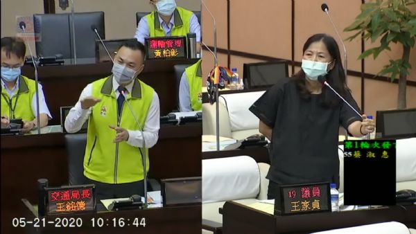 議員王家貞-要求修法改造沒有頂的雙層觀光雙層巴士吸引遊客