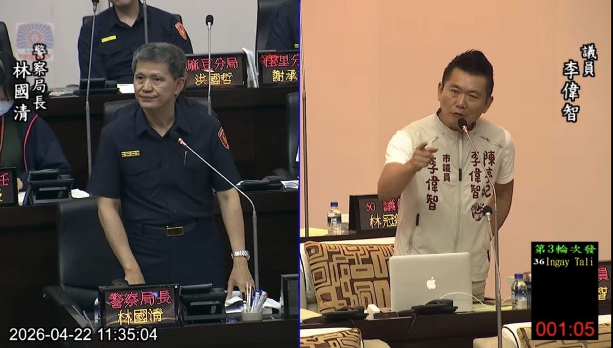 議員李偉智-新化台39甲與台20線路口交通隱憂 促警局加強警力維護安全