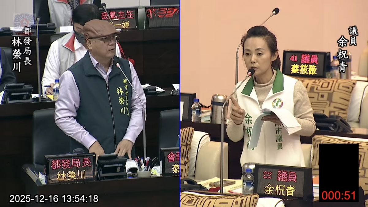 議員余柷青-大南科區鄉村地區整體規漏列新化、山上 要求市府補正規劃　