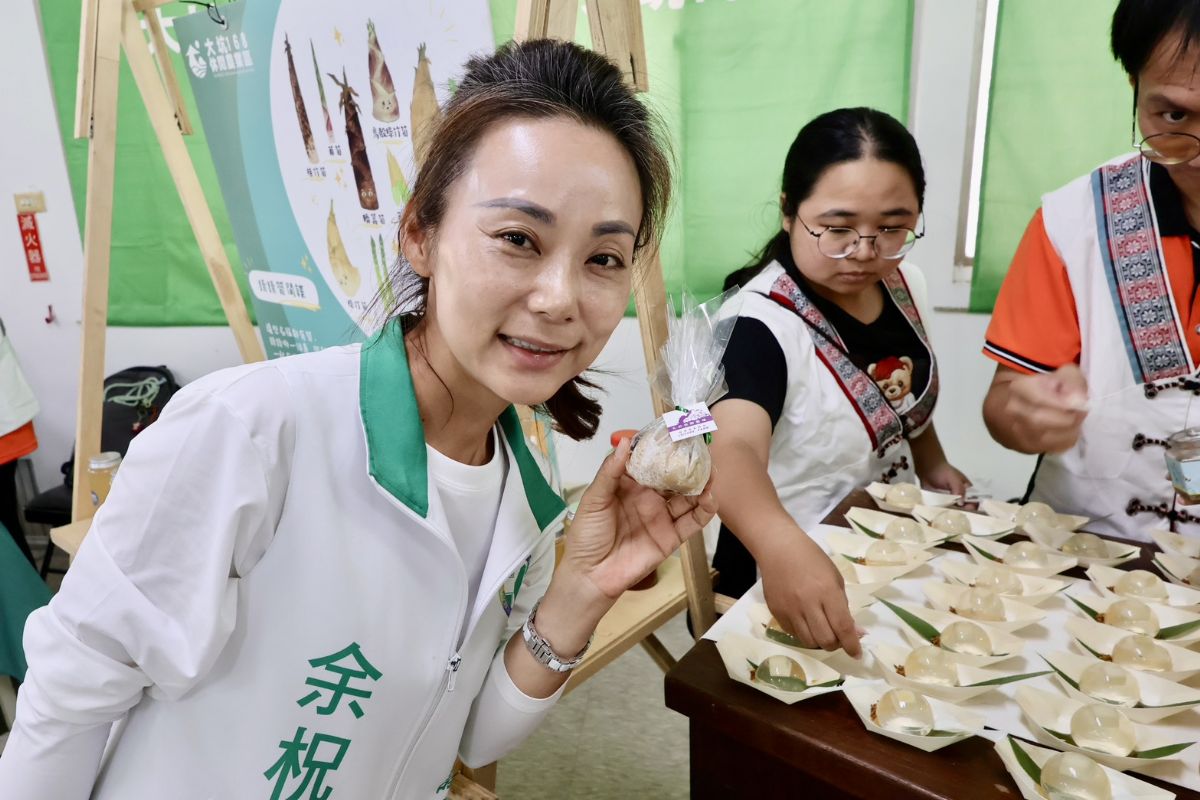 議員余柷青邀民眾食筍、學筍、買筍、筍遊