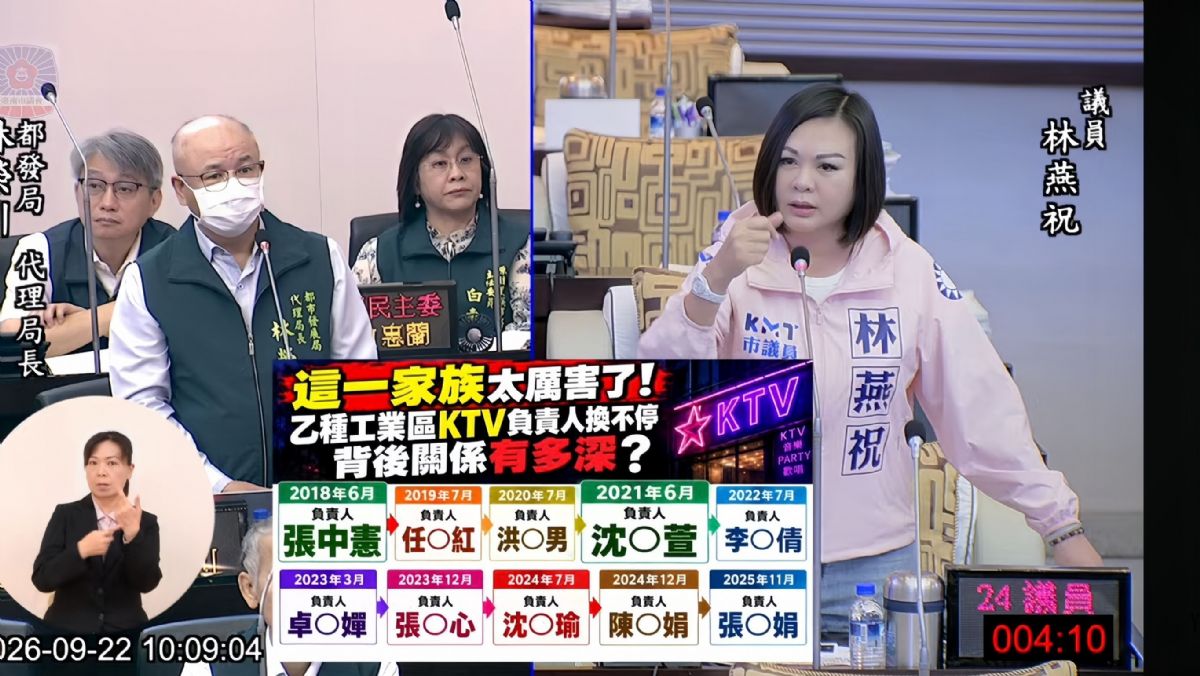 林燕祝議員自由發言