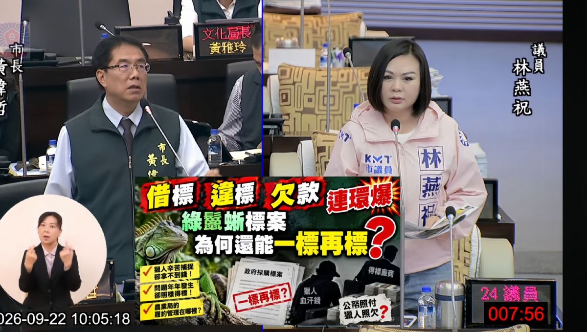 議員林燕祝自由發言