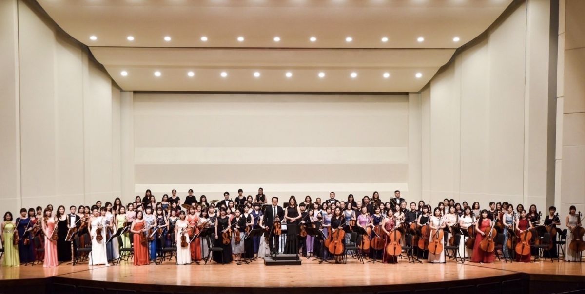議員蔡旺詮-台南市青少年暨市民管弦樂團創團20週年，參與演奏並感謝團員與各界支持