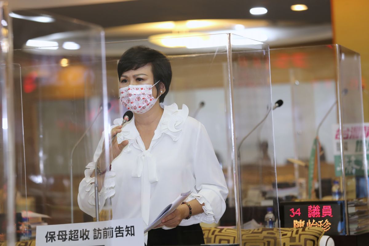議員林燕祝市政總質詢
