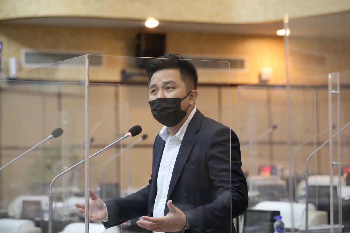 議員李啓維市政總質詢