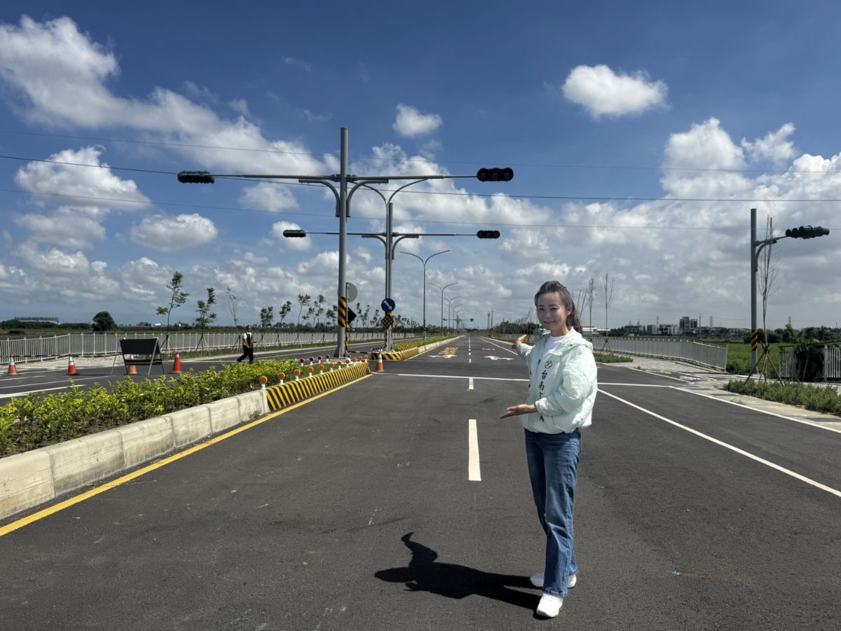 議員余柷青-北外環銜接樹谷園區聯絡道通車 南科交通路網再升級