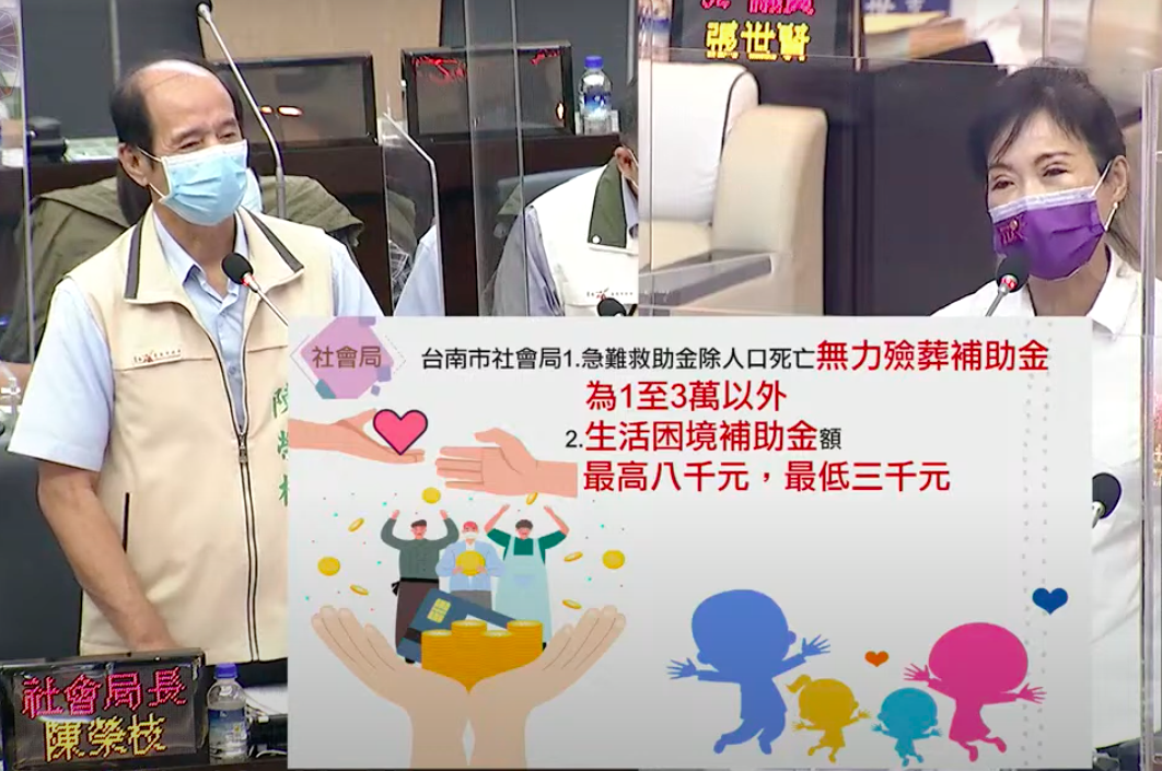 議員林美燕業務報告質詢-台南市建構短期照服員資訊平台 以媒合合格就服員