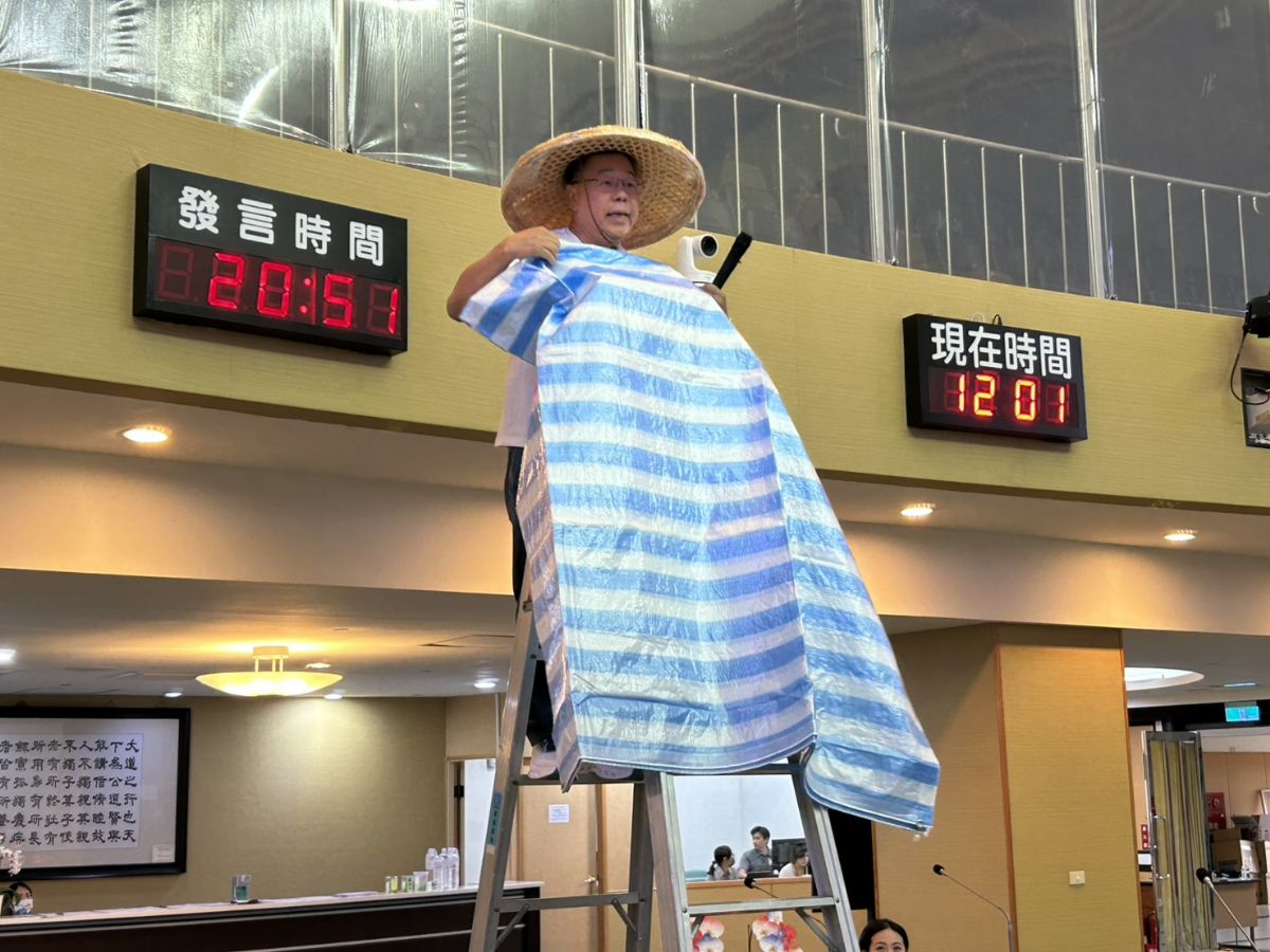 議員蔡育輝市政總質詢