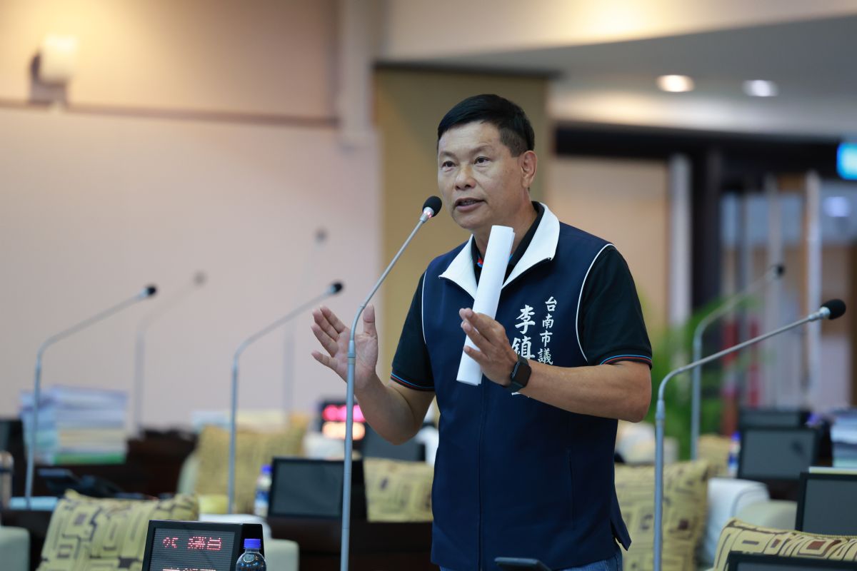 議員李鎮國自由發言-盼市府找回永康第一景生態風光