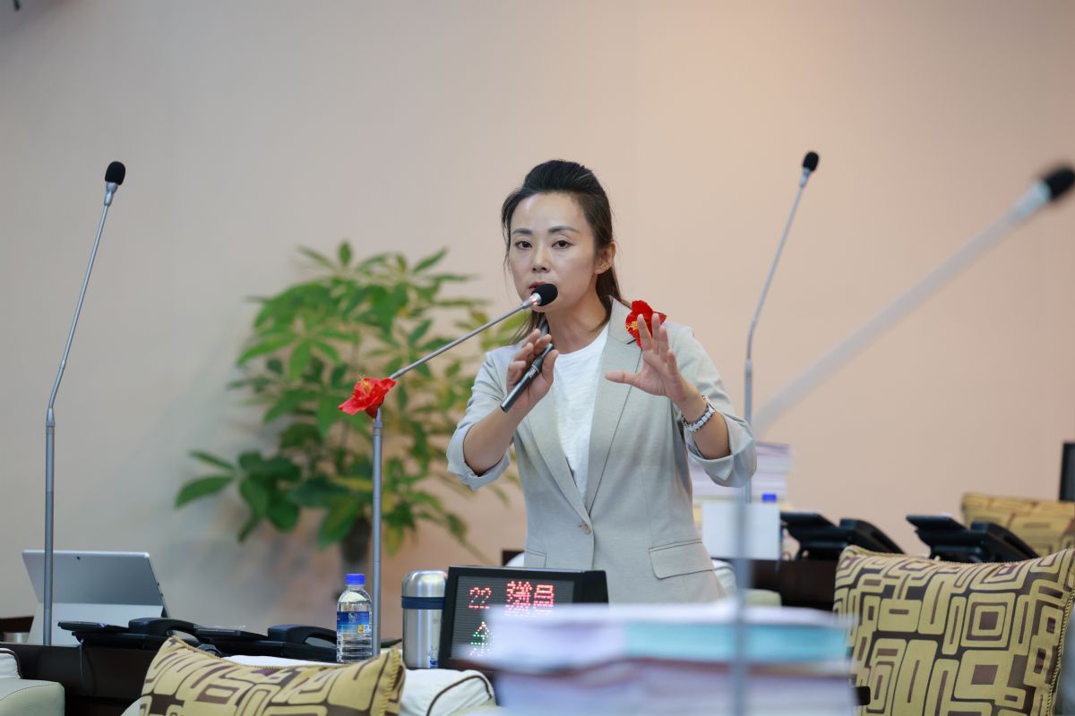 議員余柷青自由發言-關心城市每一個角落 提出三大重點：文化扎根、運動升級、長者照顧不漏接