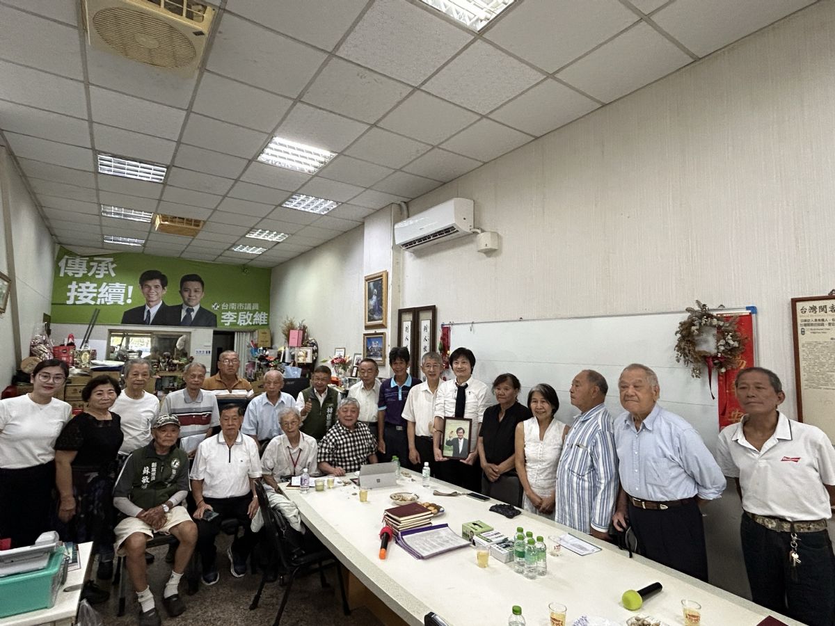 議員李啟維-家教會5/20舉行黃昭凱紀念禮拜