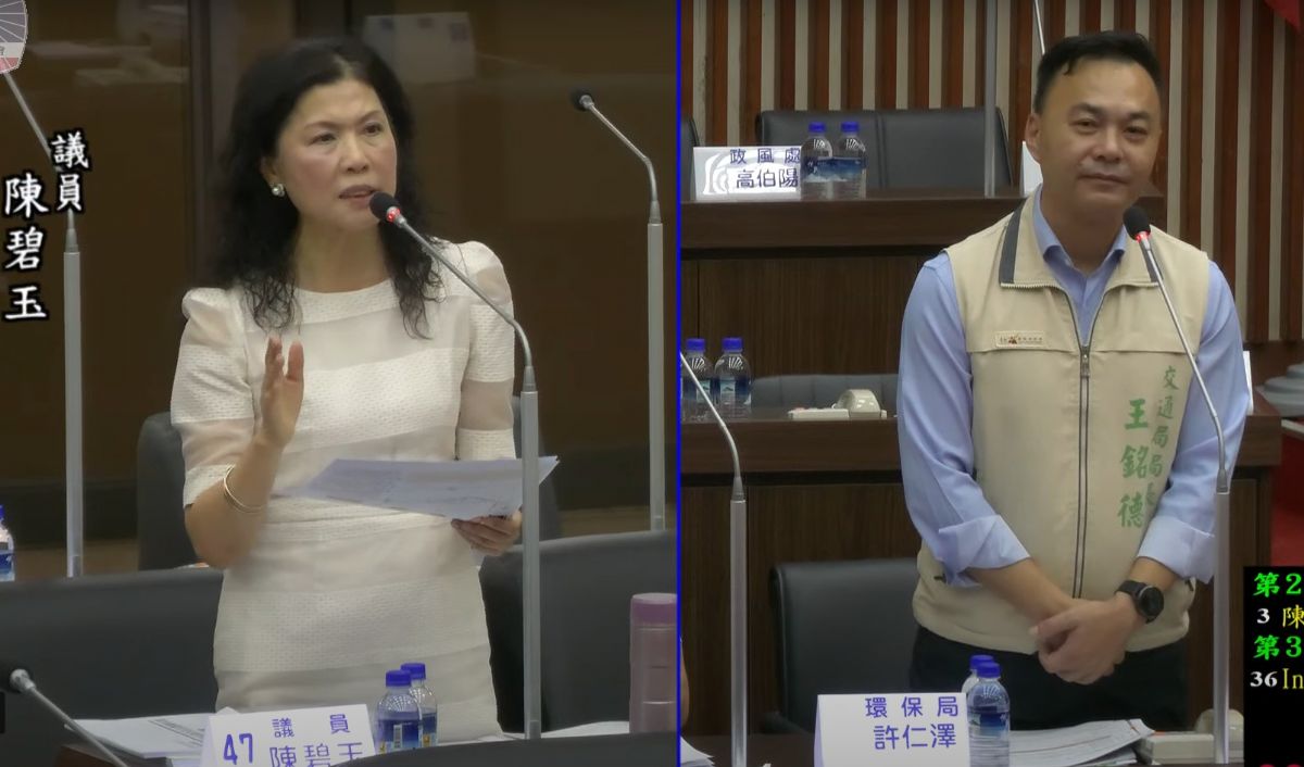 議員陳碧玉-捍衛新市鐵路高架經費自籌款沒問題
