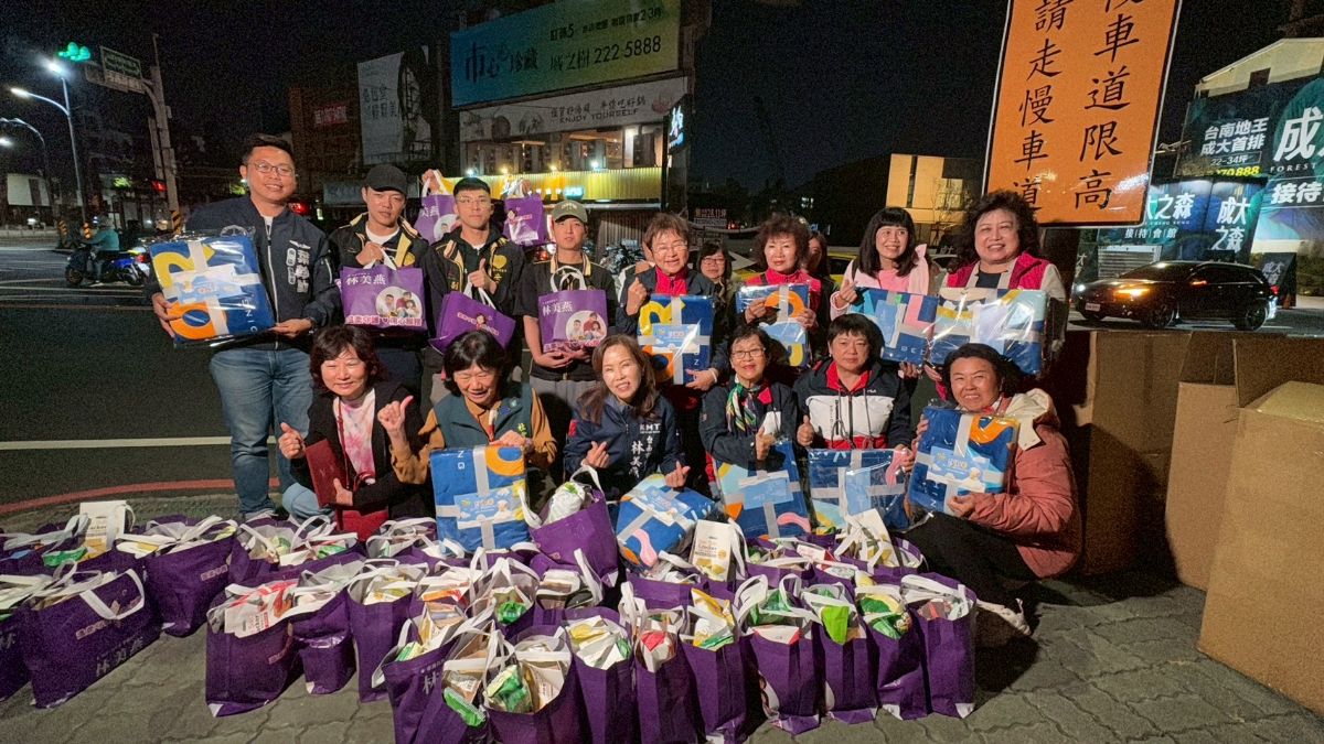 年前愛心送暖慰問街友60人