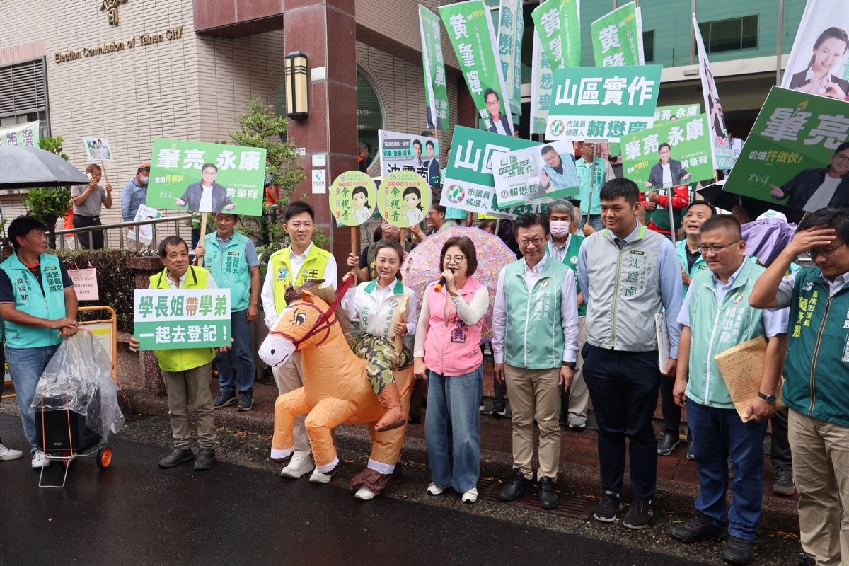 議員余柷青-8/31登記力拼連任「惠郭」合體助陣、政策延續建設不停