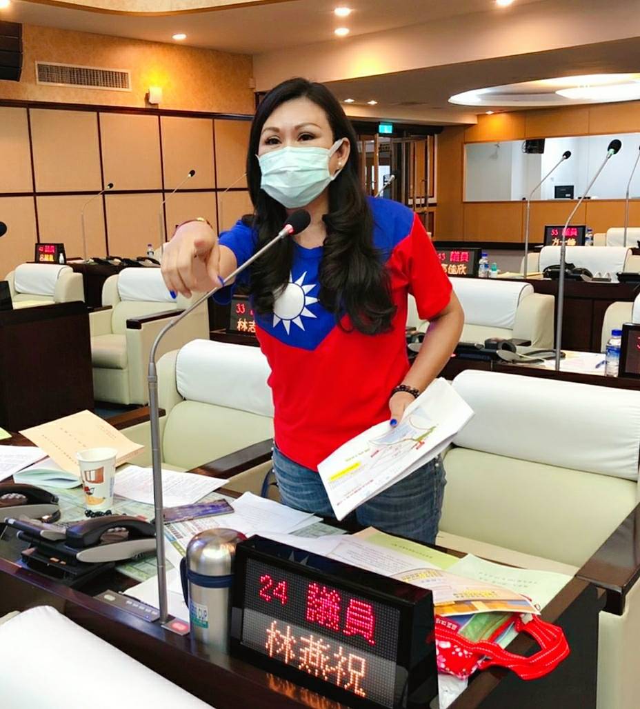 議員林燕祝-眼看美萊豬入侵 質疑台南市公衛師準備好了嗎