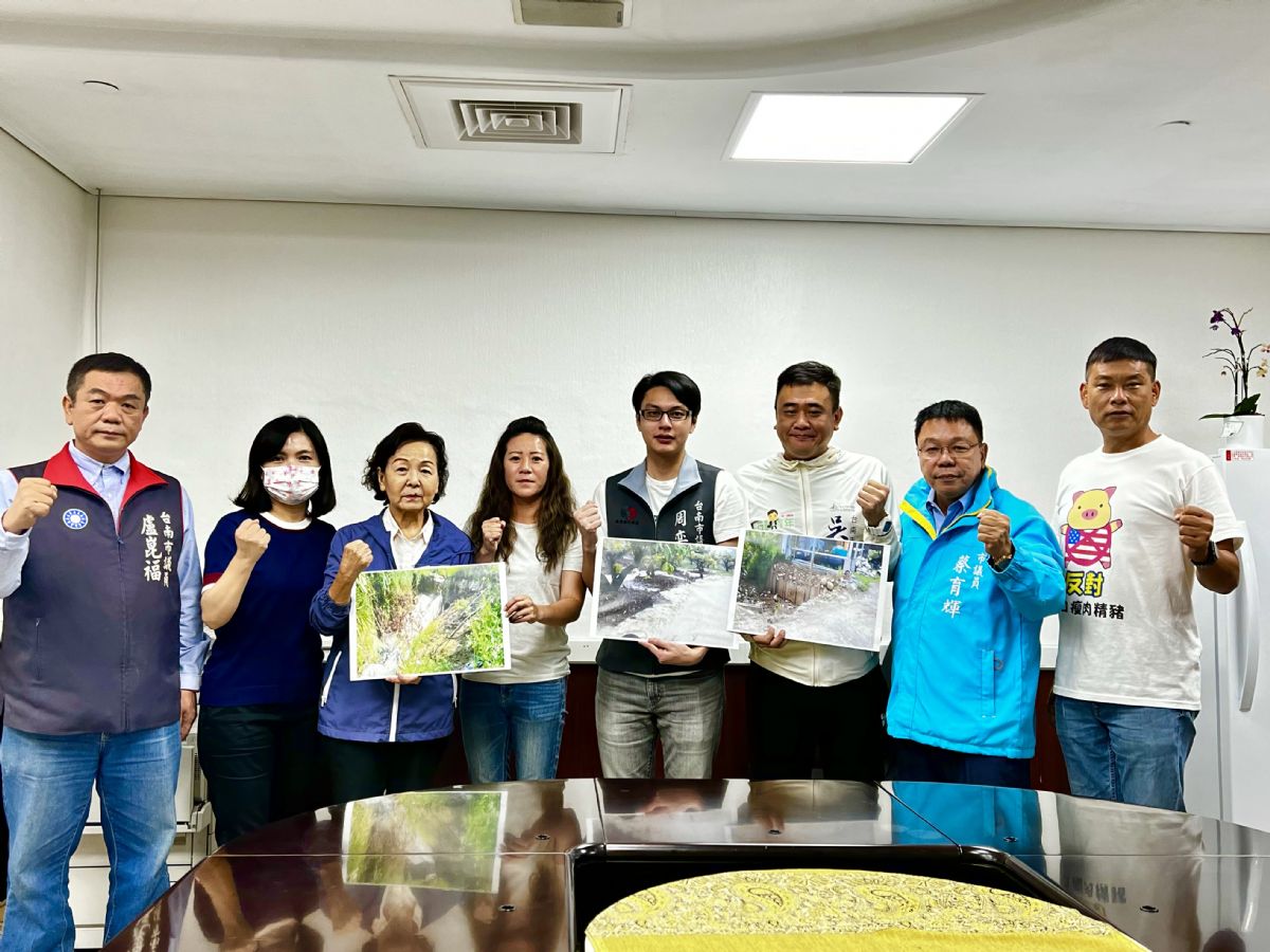 國民黨團-台南藍軍聯手無黨，祭出技術杯葛，力挺周奕齊，抗議水利預算不重視偏鄉