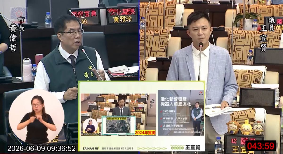 議員王宣貿市政總質詢