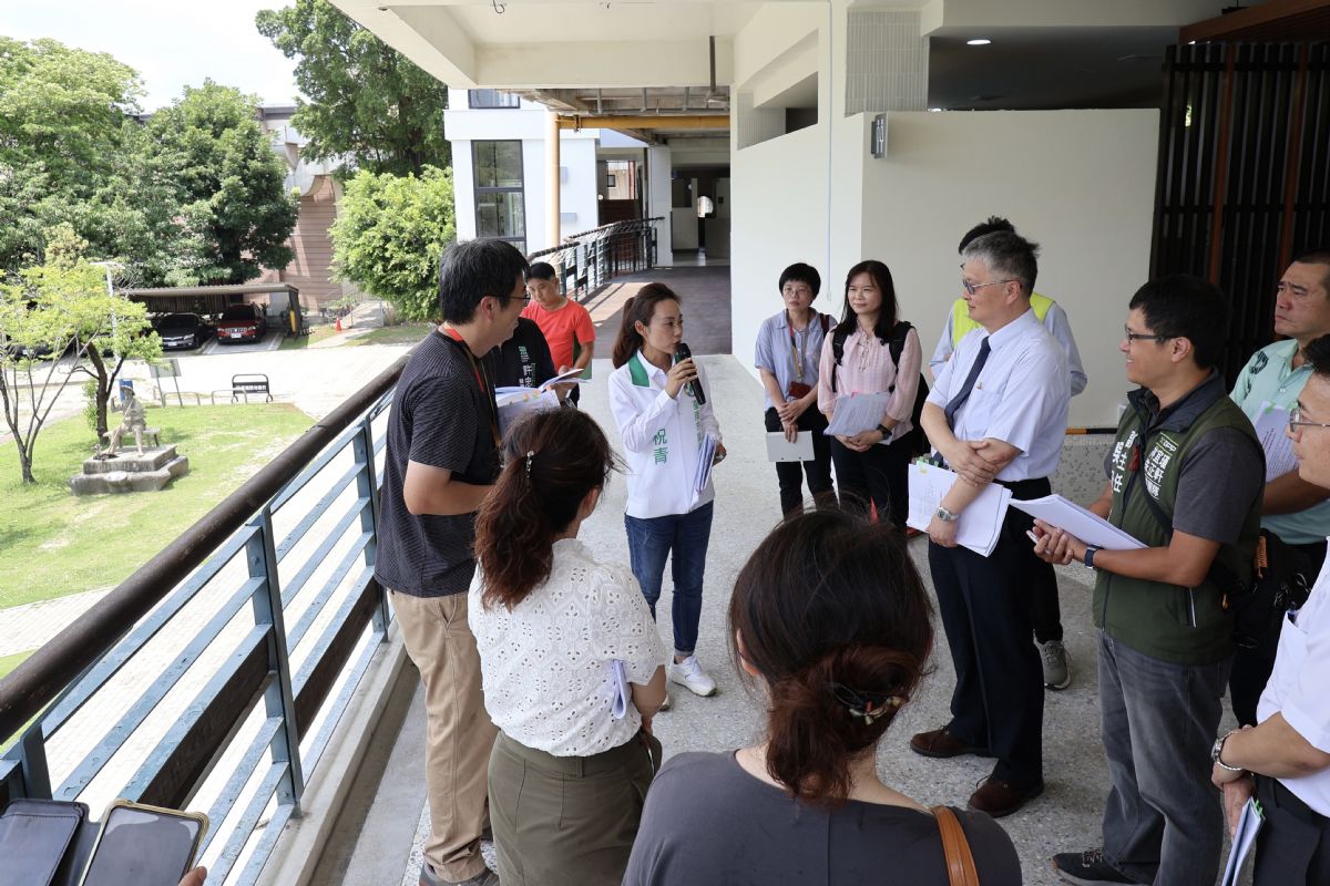 議員余柷青-兼顧學童供餐與校園安全 新化國小三項建設爭取中央支持