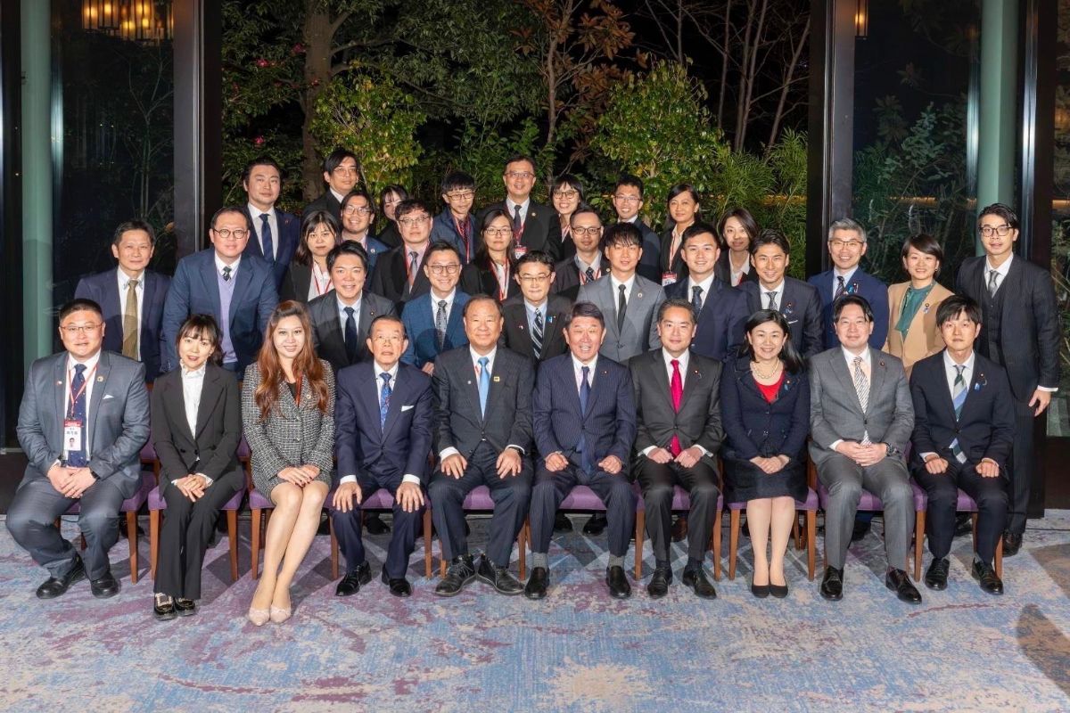 議員蔡宗豪-救國團串聯全台跨黨派6位青年藍綠白議員，赴日本與前首相、參眾議員、市長等交流
