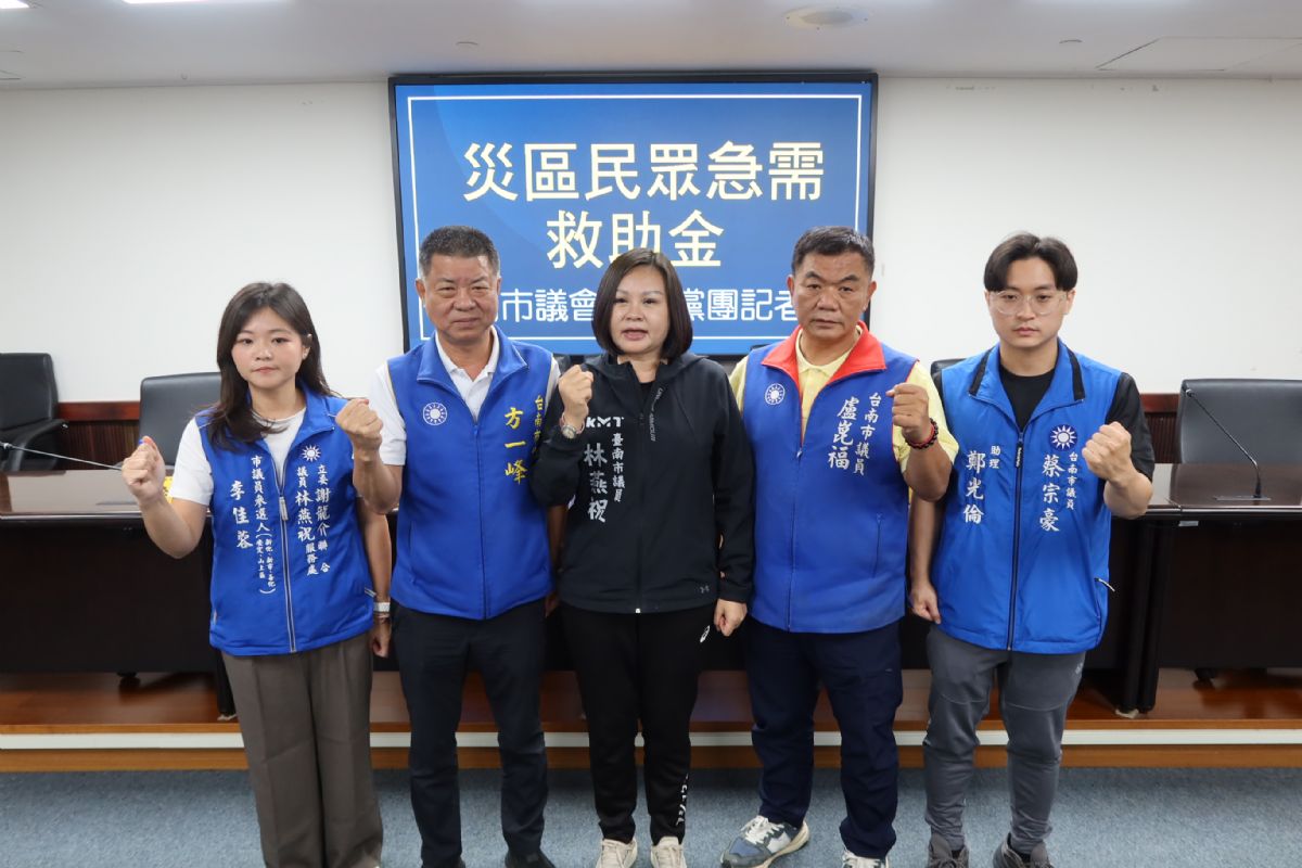 國民黨團-台南藍軍報告賴總統，聽他話自己修屋頂，獨子摔死老母斷腸、兩人頭破急救