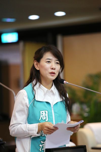 周麗津議員質詢-要求市府儘速整治親水公園