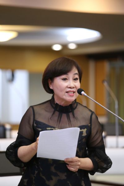 議員黃麗招-爭取安南區兒童館落腳台江文化中心