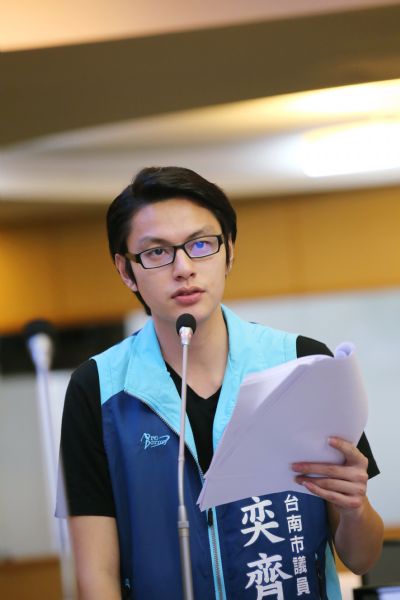 周奕齊議員質詢-曾文南化連通管道更換路線爭取市長支持