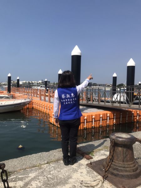 議員蔡淑惠-為安平國際港的未來，射出三支箭